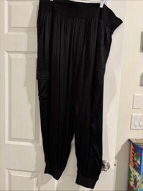 Black Women’s Harem Jogger Pants